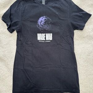 Wage War, Manic - Gildan Black Softstyle T-Shirt - Size Small